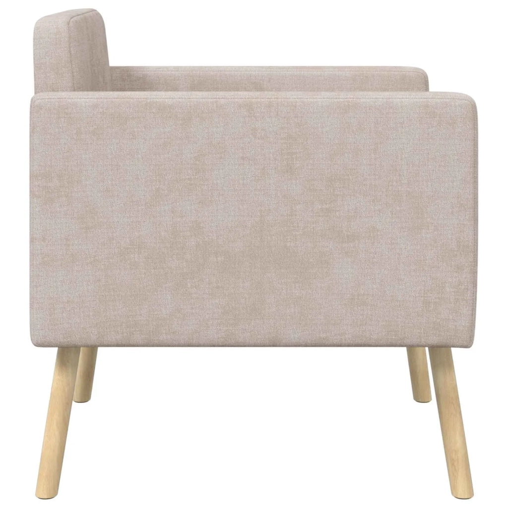 Sedia d'accento Beige Tessuto in ciniglia 42044818