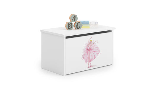 Cassa dei giocattoli Daria - Principessa con corona