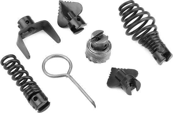 Set di snodi per bagger con testa di taglio in acciaio al manganese 16 mm - Accessori per strumenti - Pulitore di scarico.
