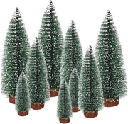 Miniatura di Natale Miniaturizzato Artigianale Piccola Decorazione di Natale per Tavola Decorazione DIY Vetrina 10/16/22CM - 9 Pezzi
