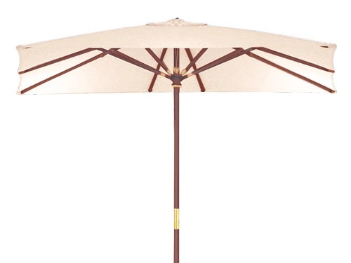 OMBRELLONE IN LEGNO SUN TOP BEIGE MT 3X4