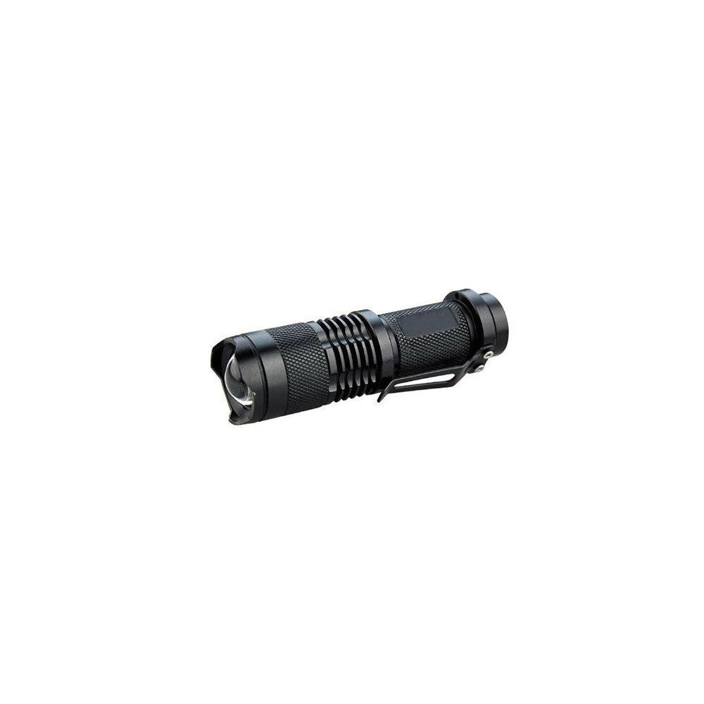Trade Shop - Mini Torcia Lampada Impermeabile Led Cree Luce Bianca Ricaricabile Zoom 5000 Lm -