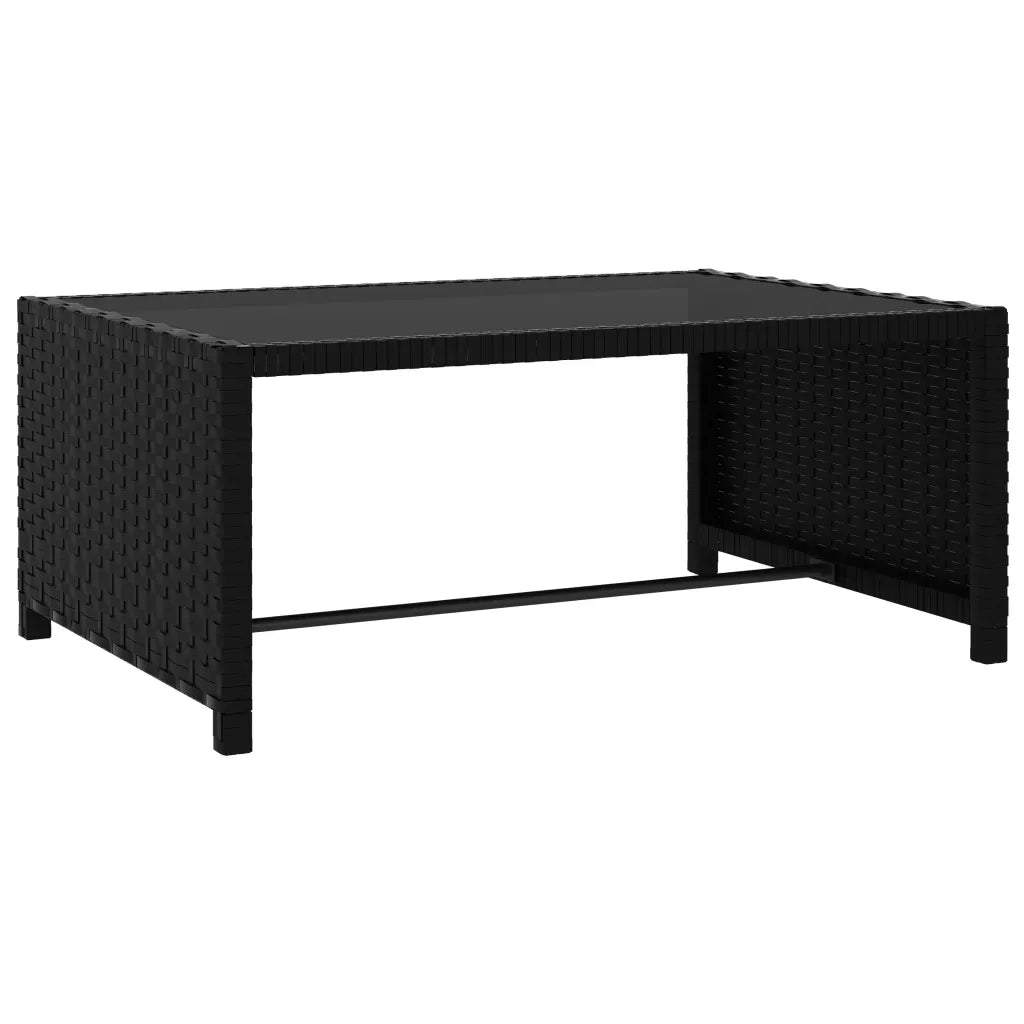 Sedie da Giardino Reclinabili 2 pz con Tavolo in Polyrattan 47402