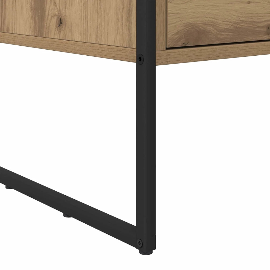 Tavolino da salotto | Tavolino da caff¨¨ | Tavolino da Soggiorno Rovere Artigianale 100 x 46 x 40 cm