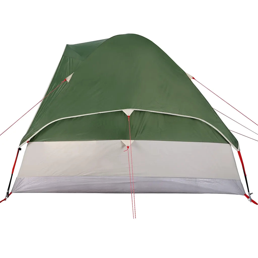 Tenda da Campeggio a Cupola per 2 Persone Verde Impermeabile