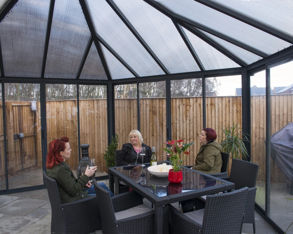 Gazebo Chiuso in Alluminio Garda 5.2X6 m