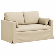 Divano | Divano da soggiorno | Sofa Crema 139 x 78 x 80 cm Tessuto