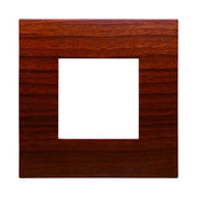 Placca Plastica Serie Venus 2P Colore Radica Compatibile Con Vimar Arke