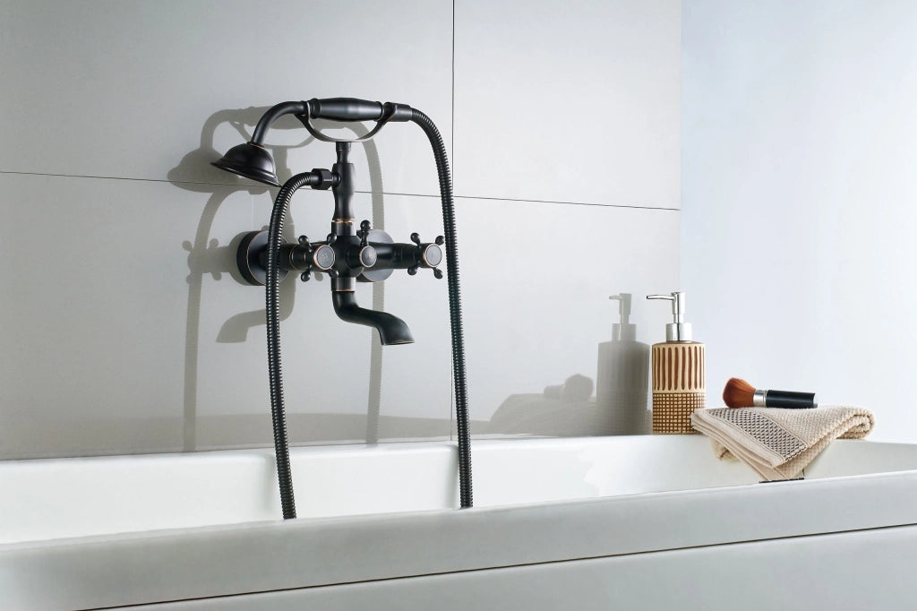 Rubinetto Da Vasca Rea Retro Old Black