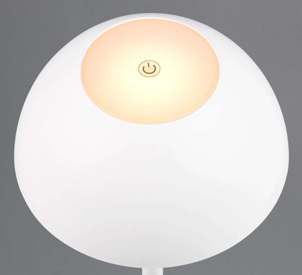 Lampada da tavolo cordless LED 2W IP54 bianca Ricardo