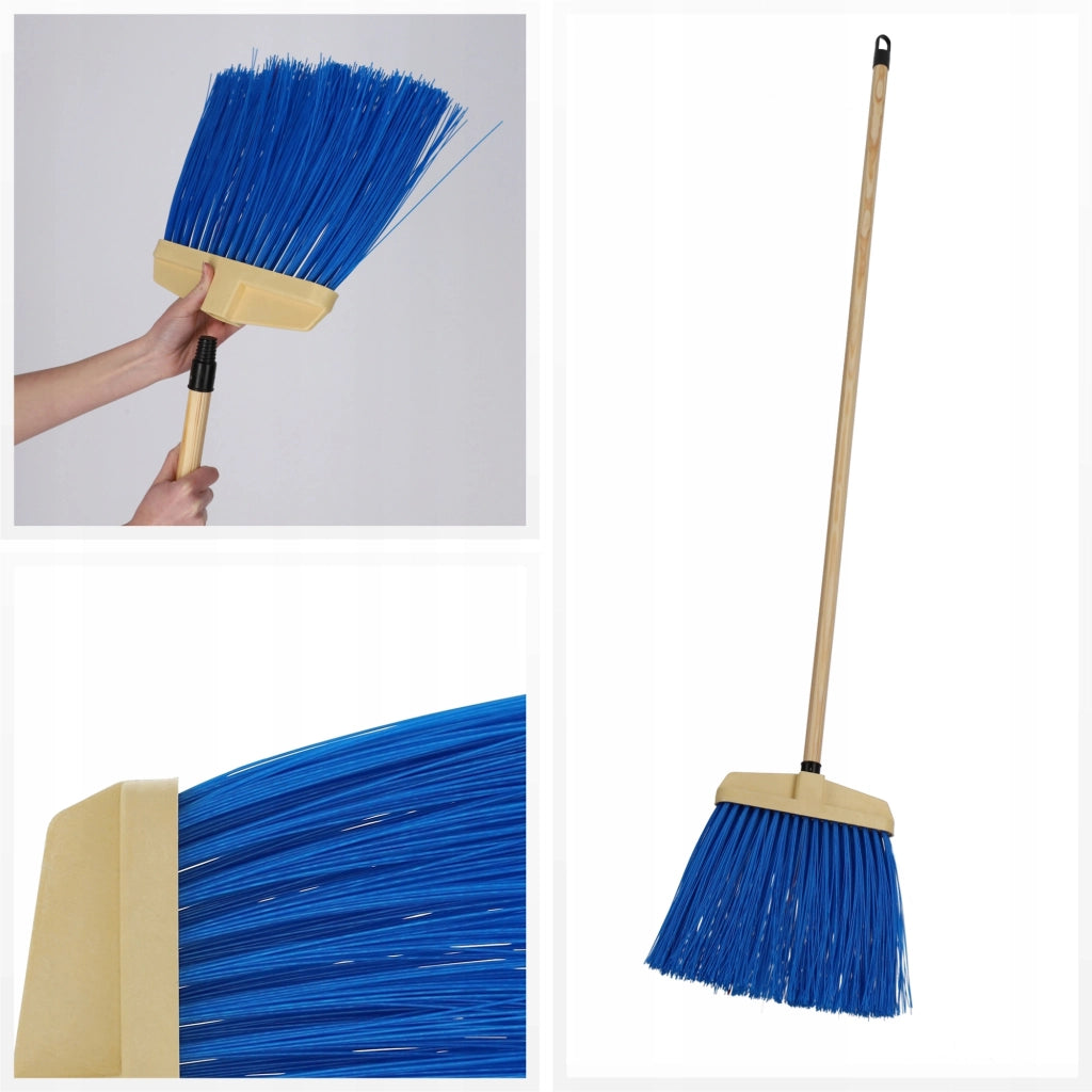 Scopa da strada KADAX con manico in legno, 35 cm