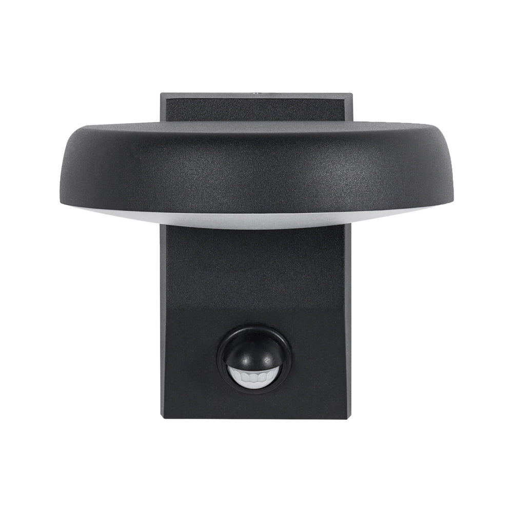 Lampada LED da Parete per Esterni Nera in Alluminio Design Moderno per Giardino e Patio