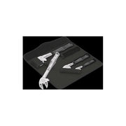 Wera 05020110001 6004 Joker 4 Set 1 Chiavi a Forchetta Autoregolanti Set 4 pezzi 7-19 mm con Cricchetto e Custodia