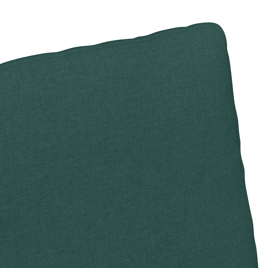 Sedie da pranzo 2 pcs Verde scuro 57 x 67 x 98 cm Tessuto 42017921
