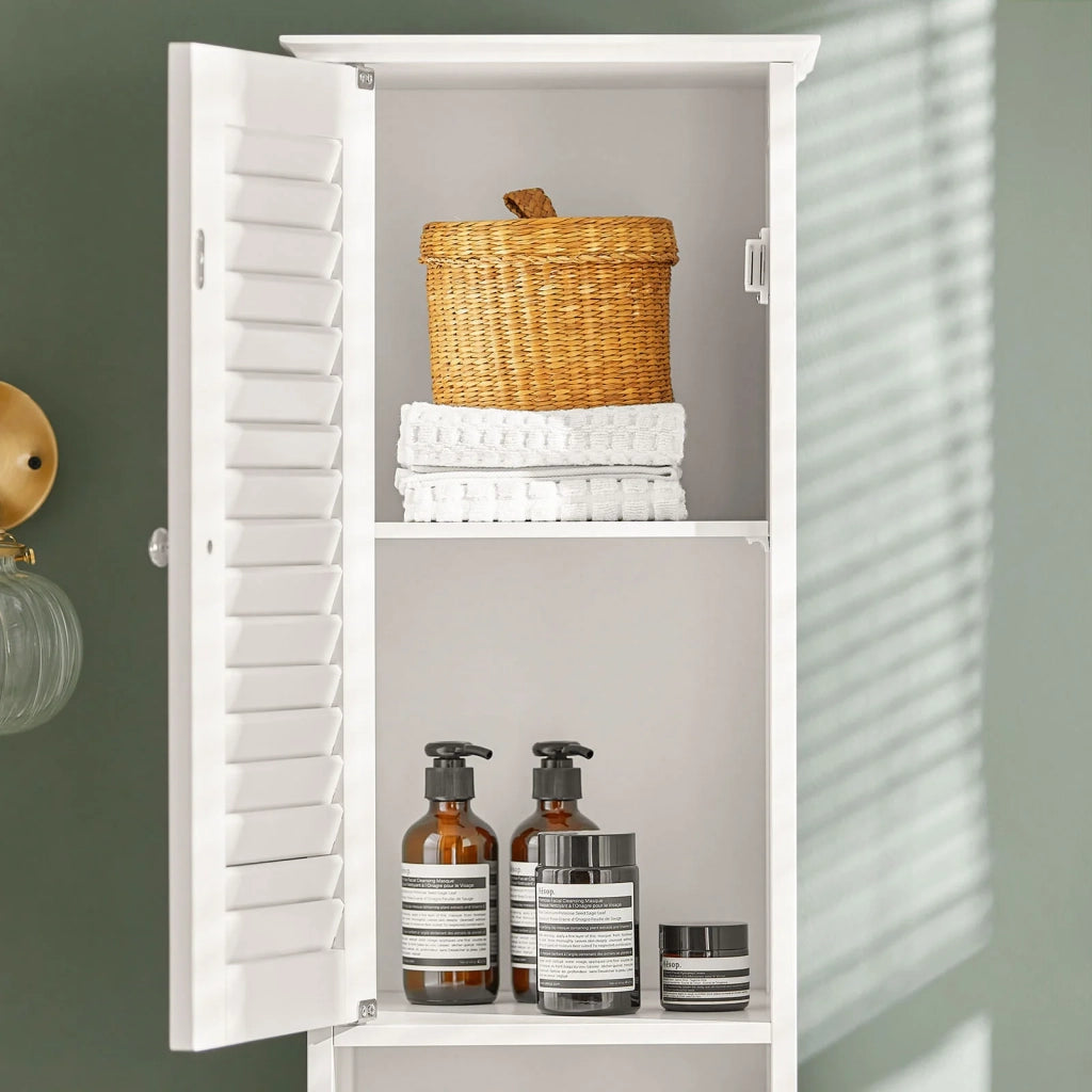 Mobiletto Bagno Colonna Bagno Cassettiera Bagno Bianco Con Cassetti Bianco FRG236-W