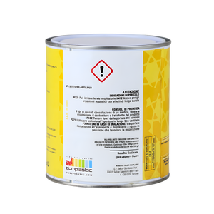 Durilux smalto sintetico satinato per legno e ferro *** formato 0,375 l, colore- nero, confezione 1