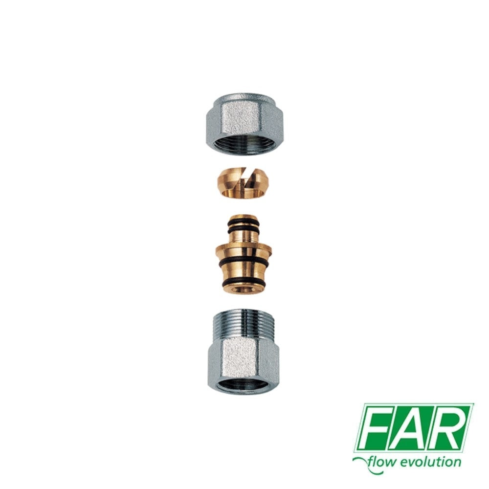 Niplex Femmina 1" FAR 5061 con Adattatore Multistrato D.32x3