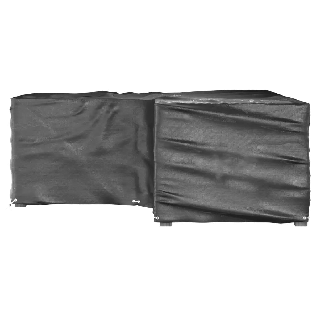 Coperture Mobili da Giardino a L 2pz 12 Occhielli 185x185x70cm 3155368