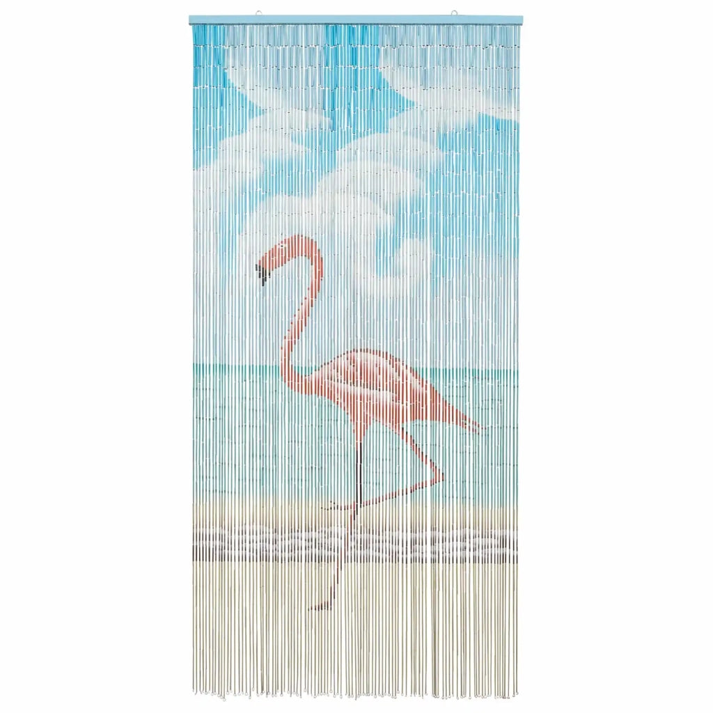 Tenda per Porta Antinsetti multicolore 200 x 100 cm Bambù