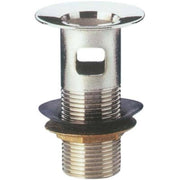 PILETTA SCARICO BIDET + TROPPO PIENO - OTTONE CROMATO 1 CF=PZ 2- 1 confezioni