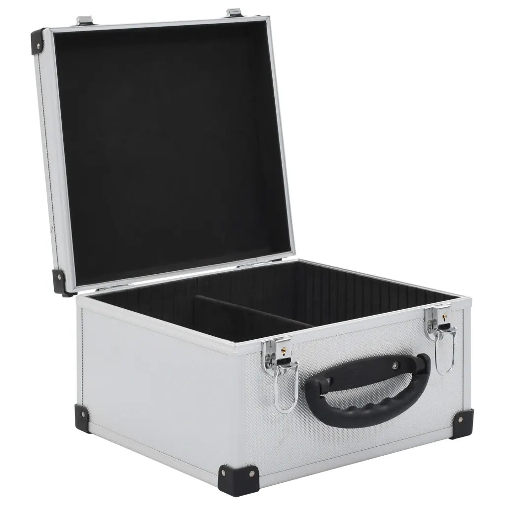 Custodia CD per 40 CD in Alluminio ABS Argento CFW7311238