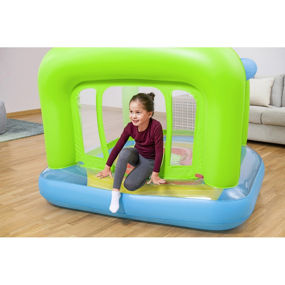 Trade Shop - Castello Gonfiabile Gioco Saltellante Per Bambini 170x158x127 Cm Per Casa Giardino 52822 -