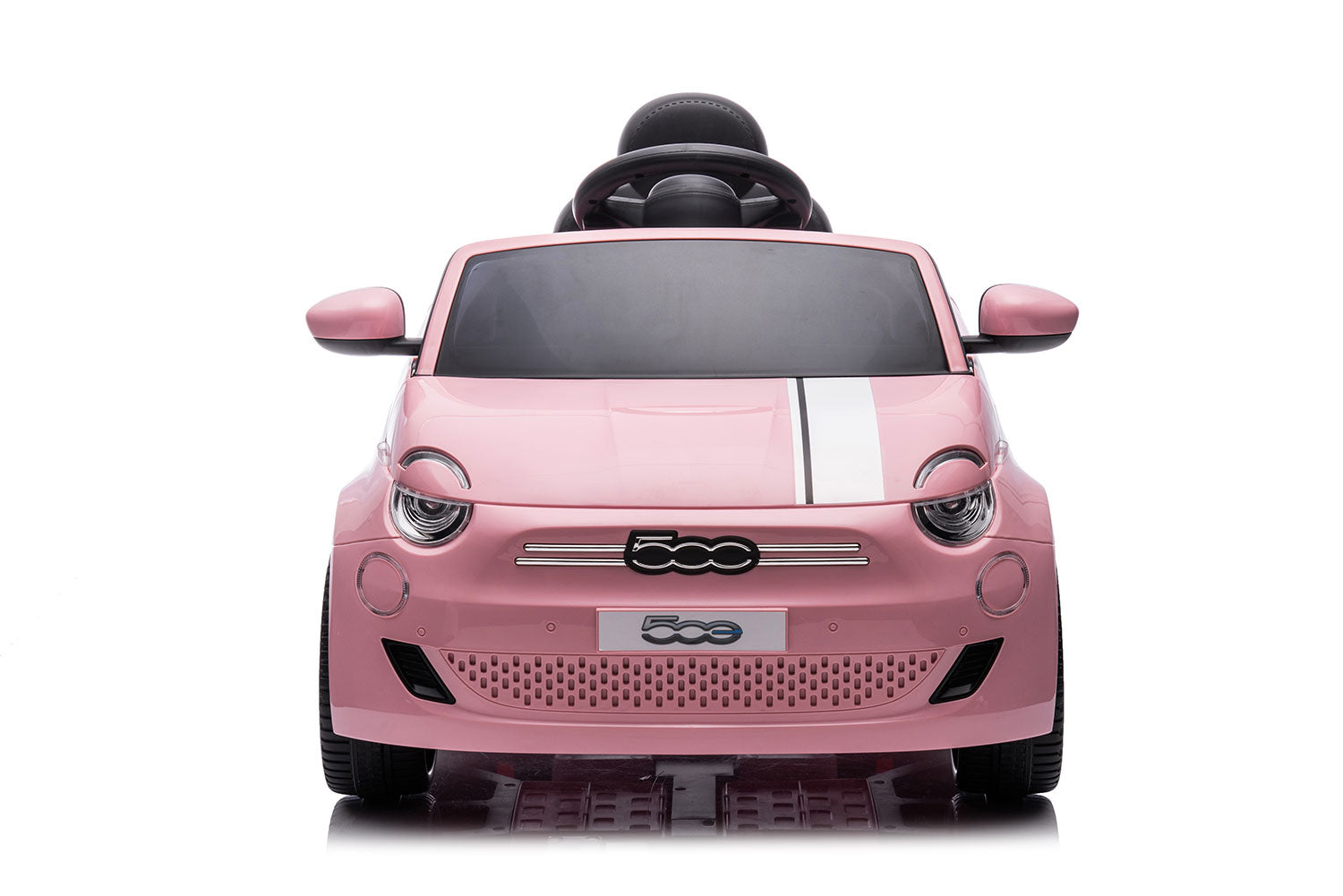 Macchina Elettrica per Bambini Licenza Fiat 500 12V Rosa