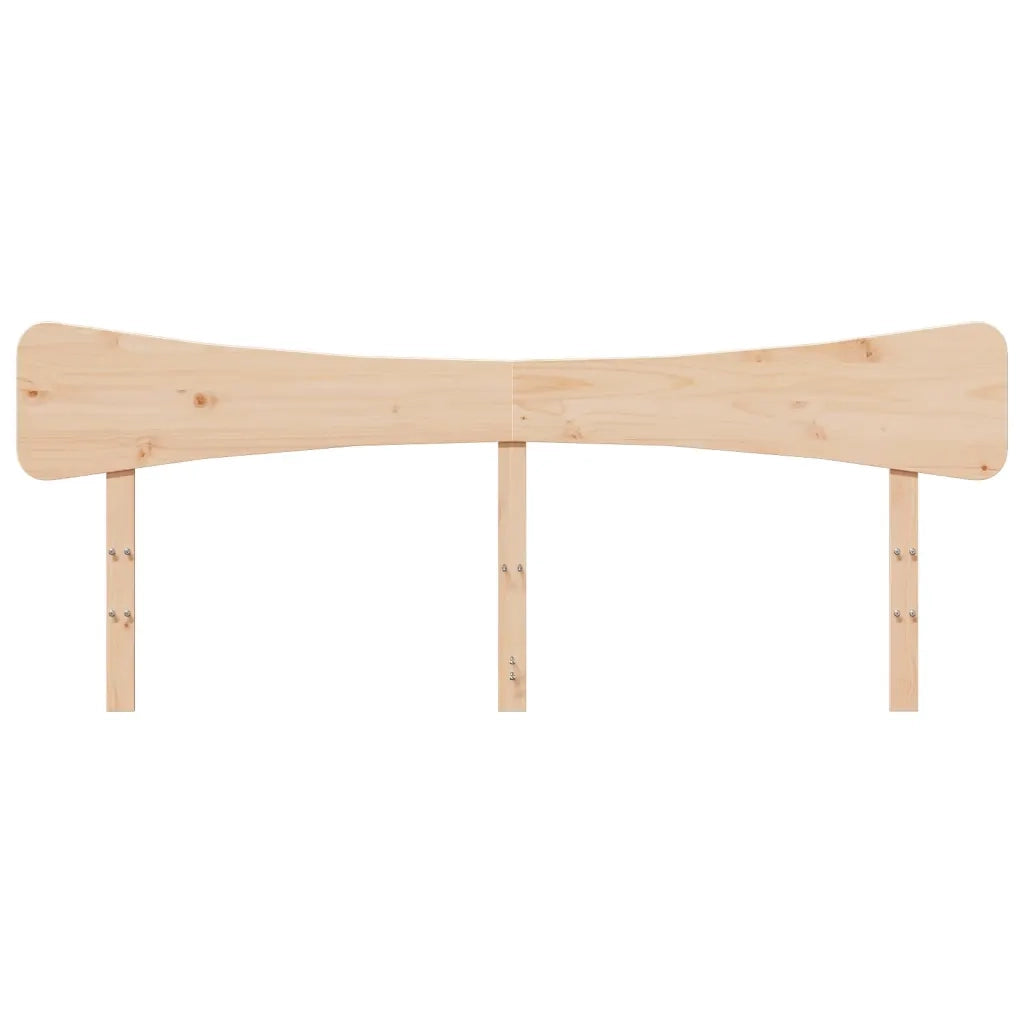 Testiera 200 cm in Legno Massello di Pino 844761
