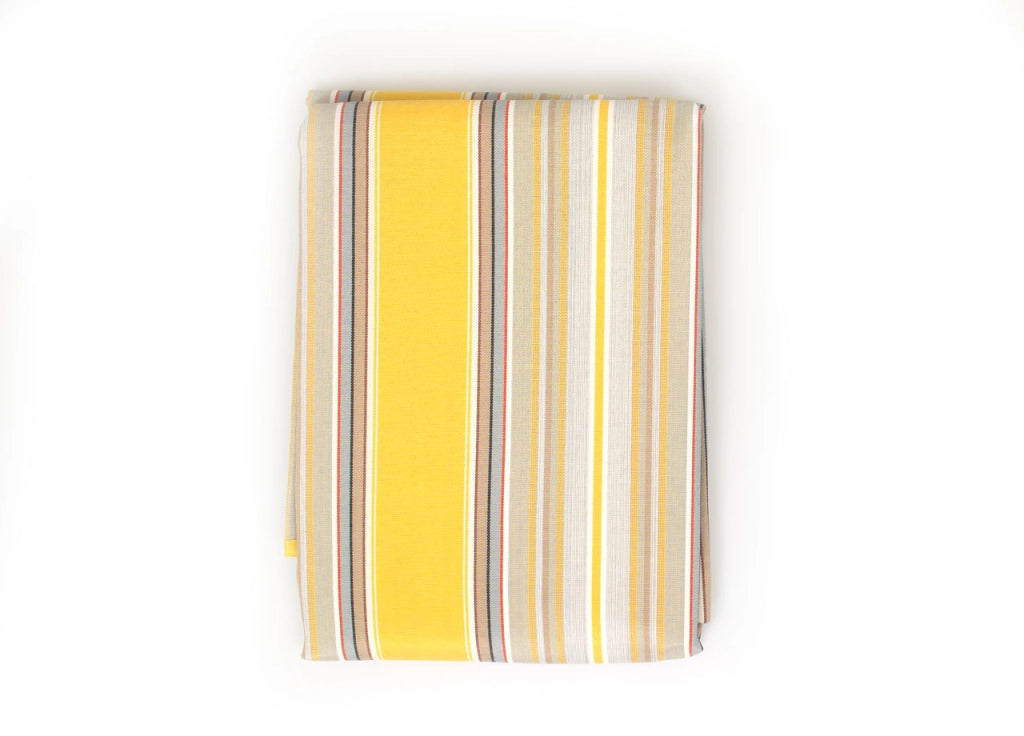 Tenda Da Sole A Caduta UV Per Esterno Balcone Casa Telo Ombra Modello Riga Fine - 145x300 - Giallo