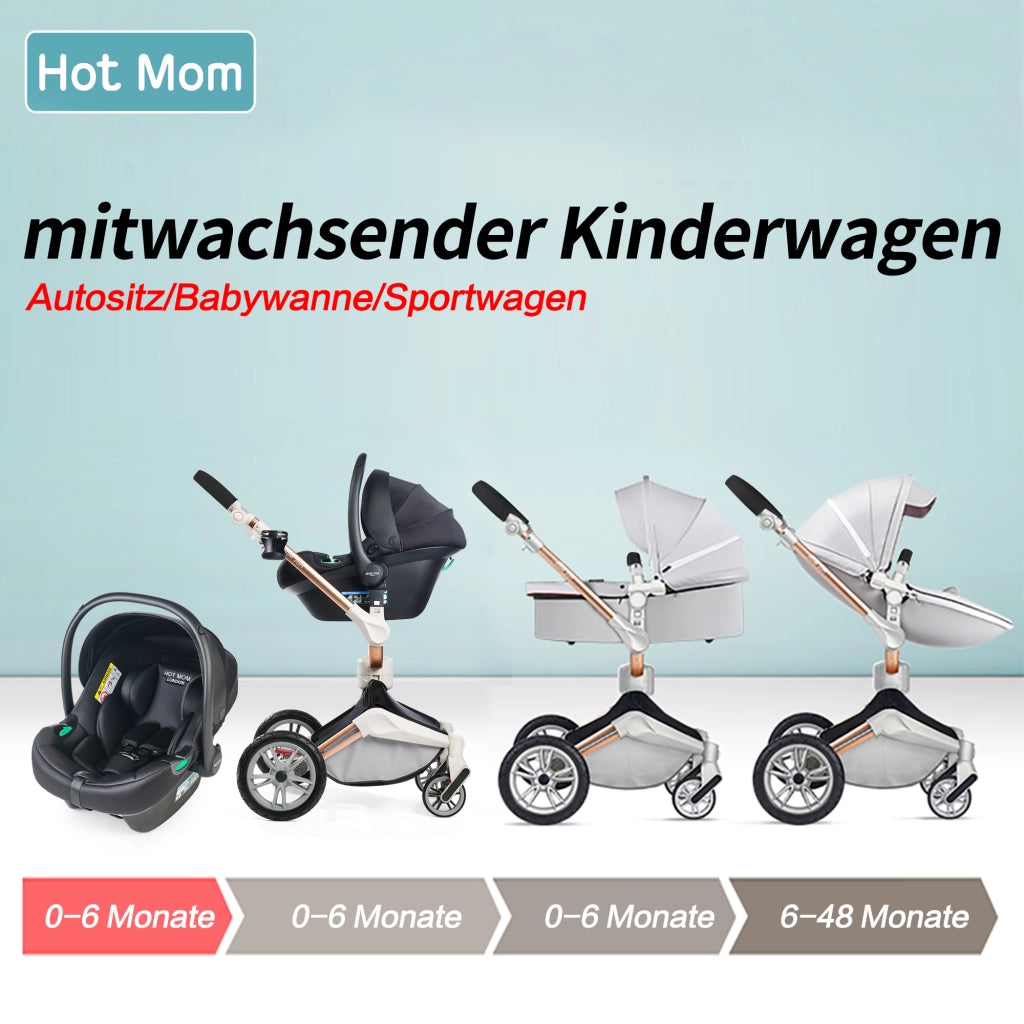 Passeggino combinato 2in1 con funzione rotazione 360¡ã ¨C Xylo ¨C grigio F023 con navicella