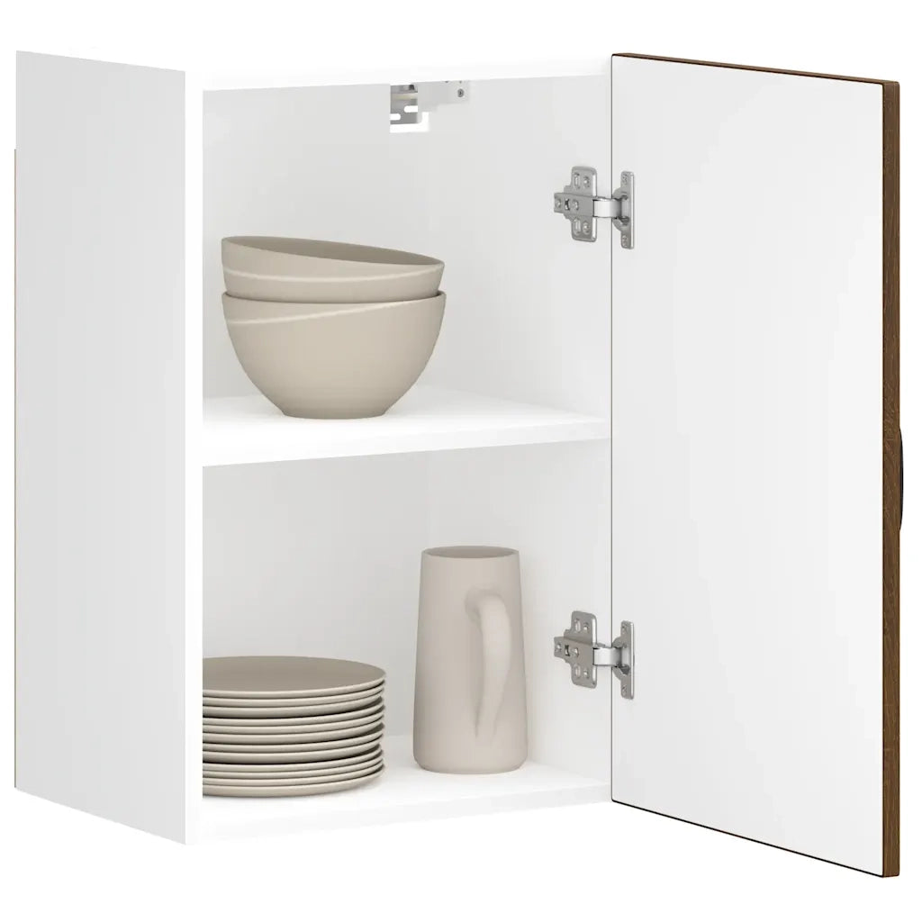 Pensile da Cucina-Mobile Cucina da Parete Kalmar Rovere Marrone in Legno Multistrato 365522