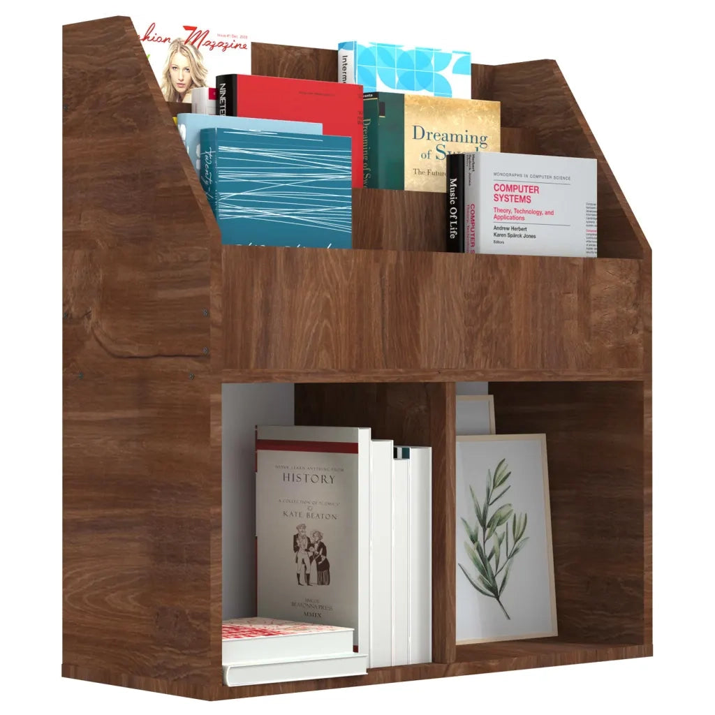 Portariviste per Bambini Rovere Marrone 71x30x78,5cm Legno 339528