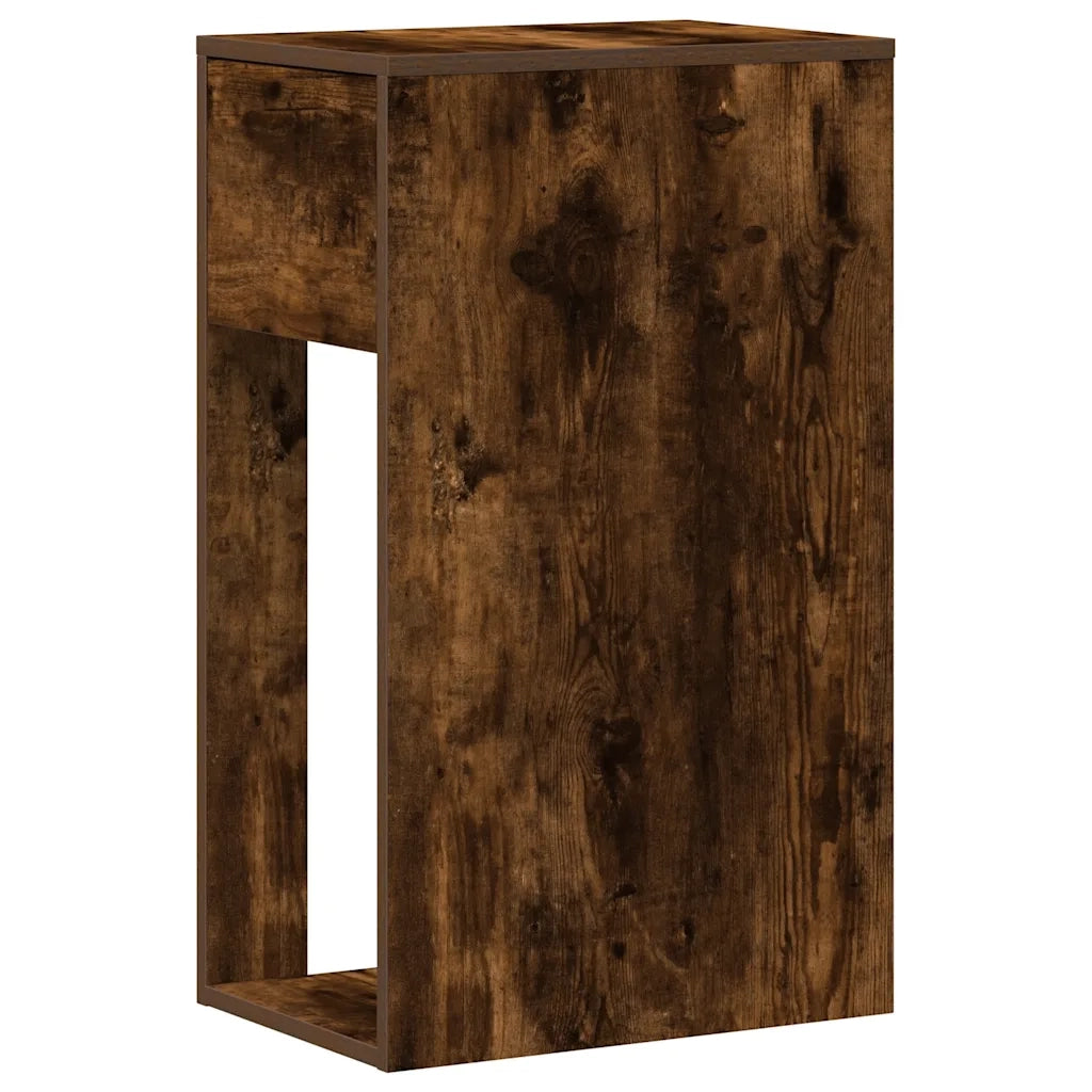Supporto per Computer a Torre con Cassetto Rovere 30x44x74 cm CFW6803050