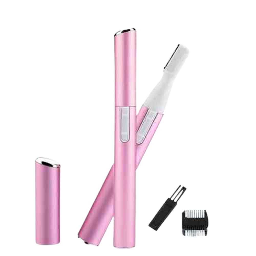 Trade Shop - Rifinitore Trimmer Elettrico Donna Per Rasatura Peli Viso Sopracciglia Gm-518a -