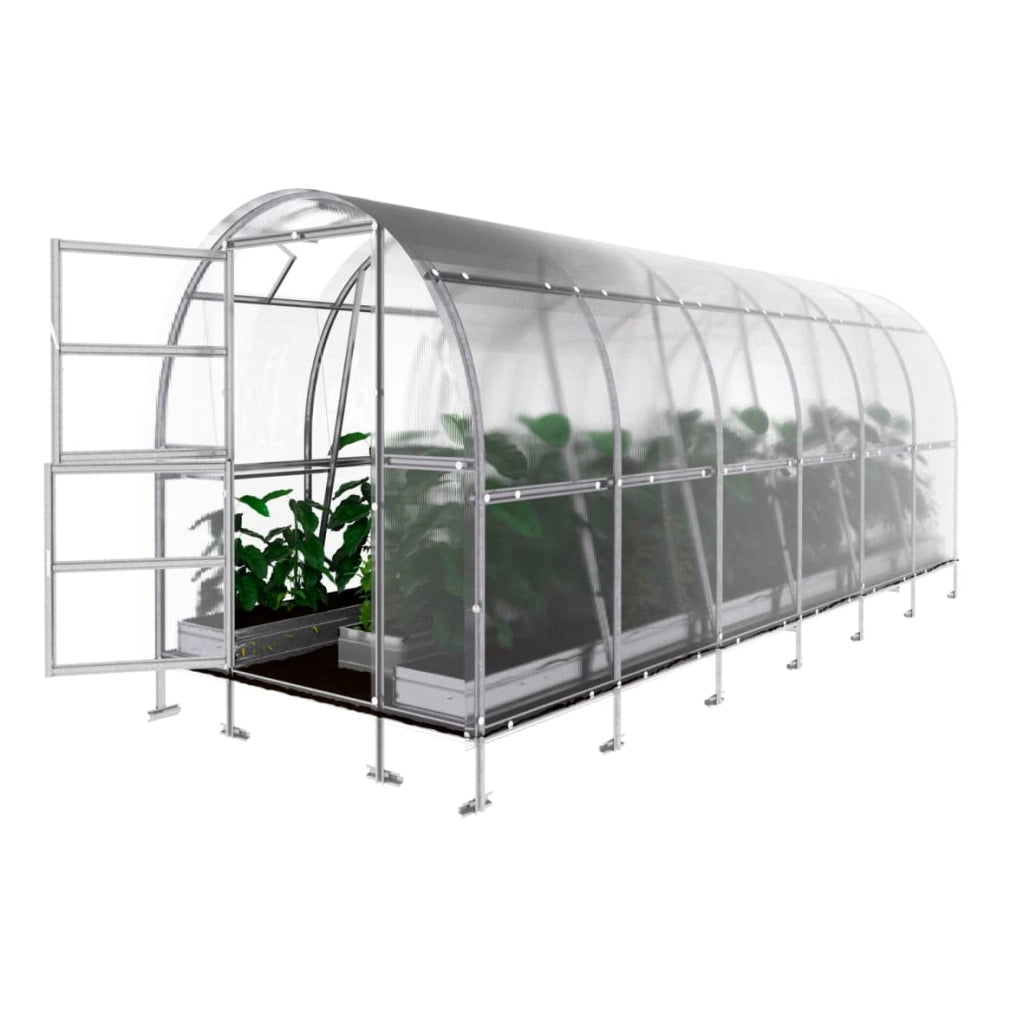 Serra da giardino KLASIKA SLIM 2 x 6 m (12 m²) , 4 mm con rivestimento in policarbonato