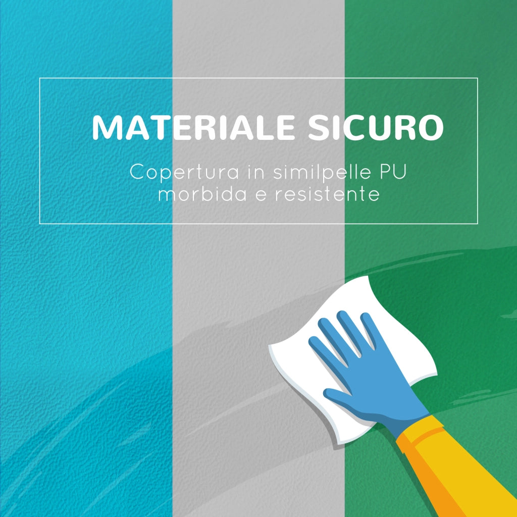 Blocchi Morbidi Bambini ¨C zephmum ¨C Marrone Cachi Blu Verde Celeste