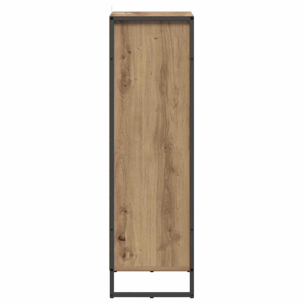 Mobile da Bagno con porta Rovere Artigianale 40 x 30 x 100 cm