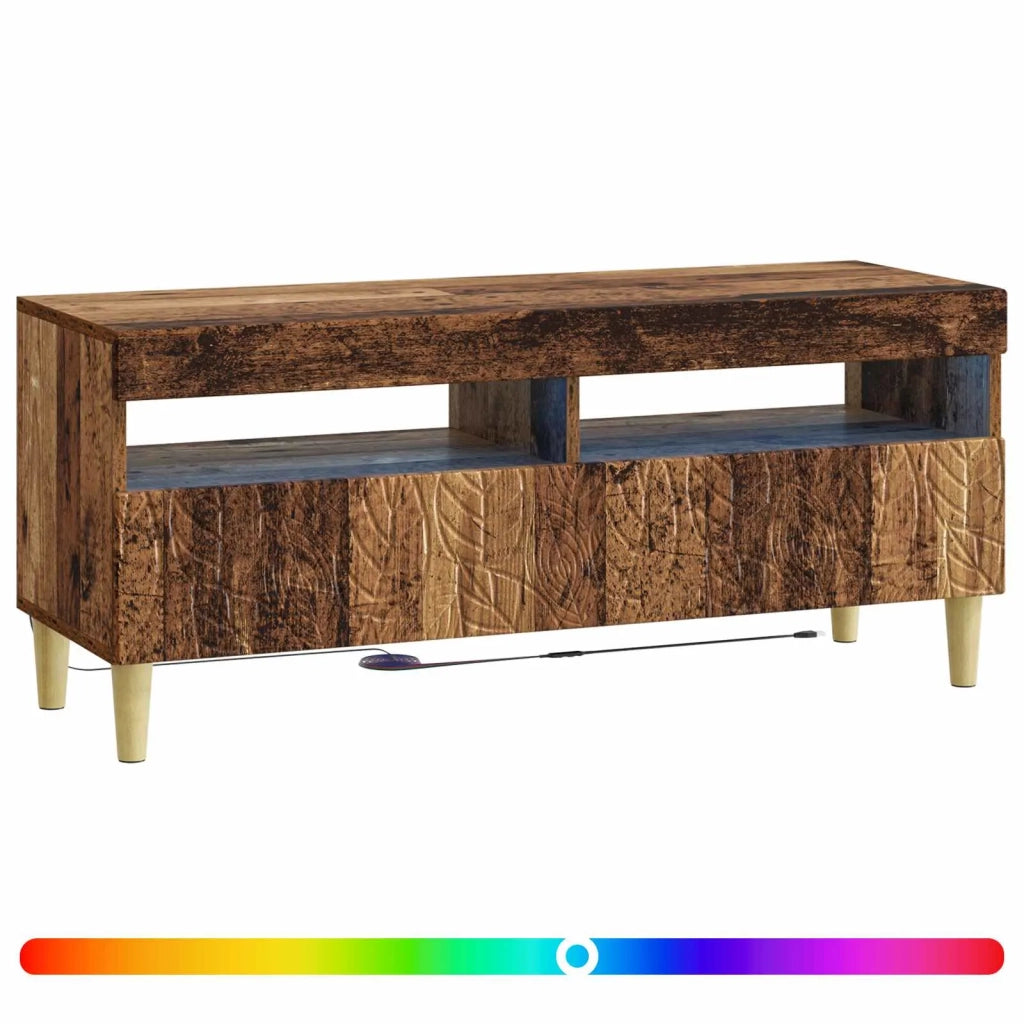 Mobile TV LED Legno antico Legno ingegnerizzato 897213