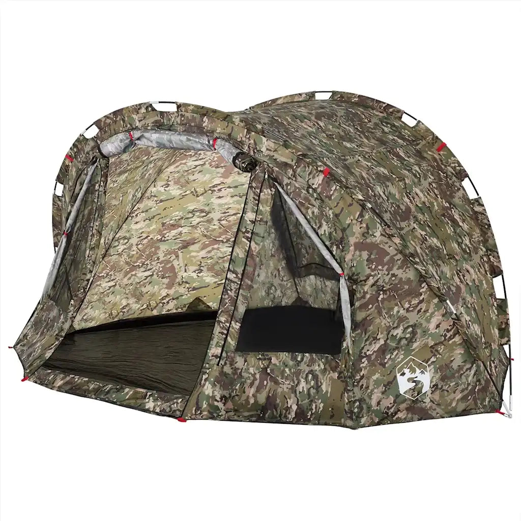Tenda da Pesca per 4 Persone Mimetica Impermeabile 4005319