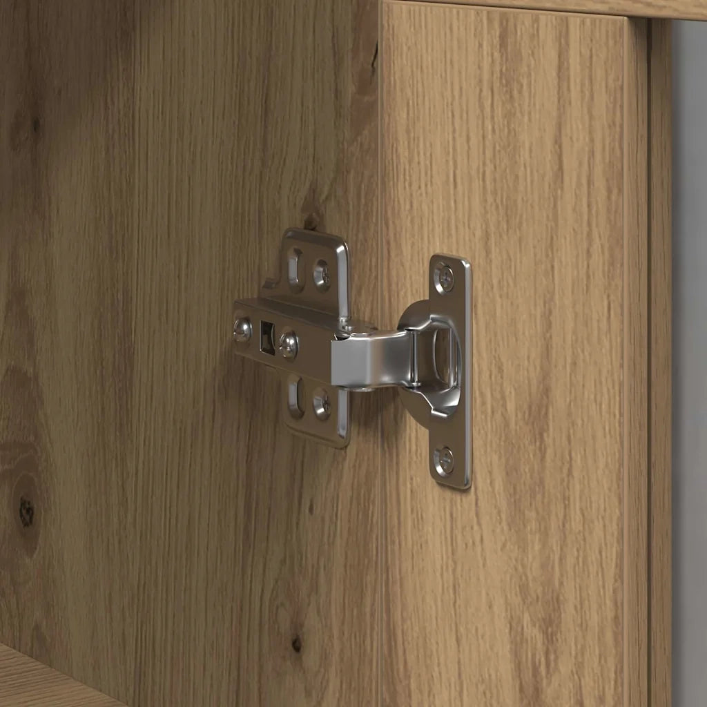 Armadi da Parete 2 pz Rovere artigianale 69,5 x 34 x 90 cm CFW9348928