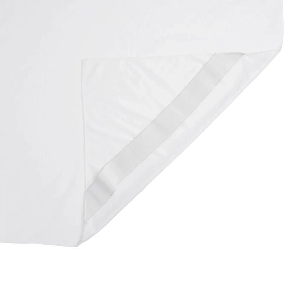 Coprimaterasso Bianco 160x200 cm Impermeabile 4100172