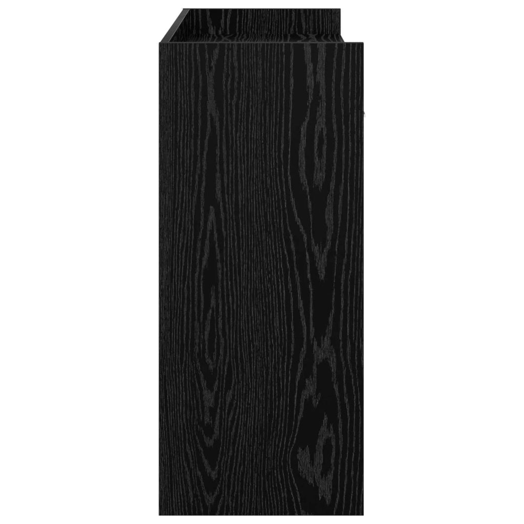 Tavolo consolle Rovere Nero 90 x 35 x 80 cm 8011300