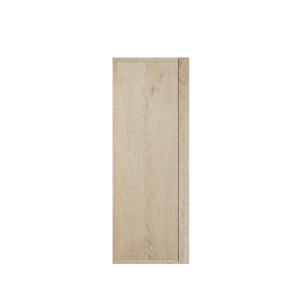 Mobile pensile da bagno a due ante in MDF effetto rovere