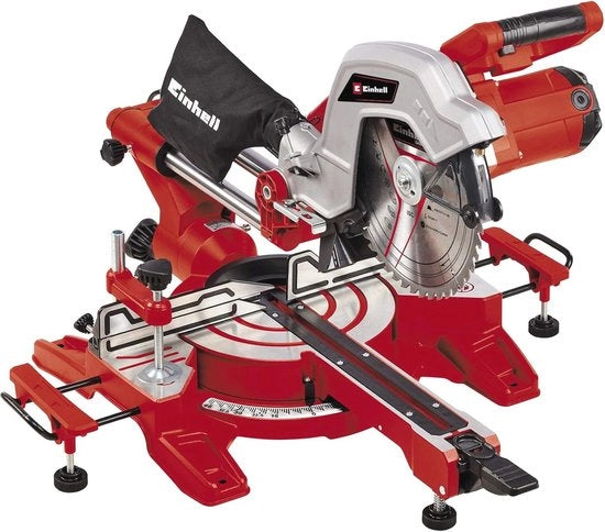 Zaglio a raggio e a incastro 254 mm - 1900 W con laser, funzione di trazione e lama in acciaio duro