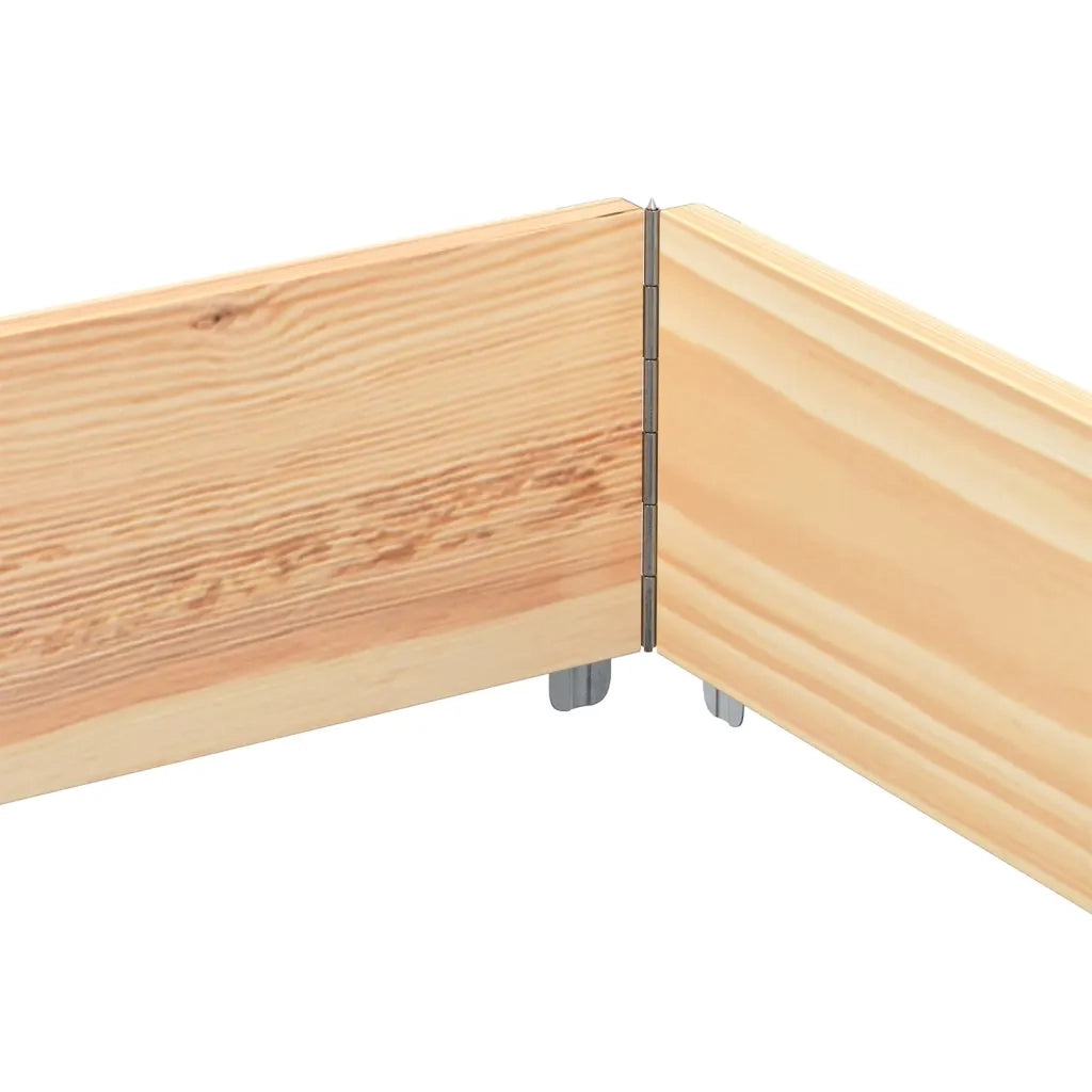 vidaXL Fioriera da Giardino 150x100 cm in Legno Massello di Pino