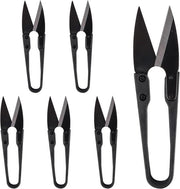 Kit di potatura per giardino da 6 pezzi con forbici da prunatura in acciaio inossidabile - forbici da rose e bonsai - attrezzo per bonsai con forbici resistenti e rivestite