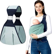 Draagdoek per bambino, con cuscino regolabile, adattabile, per neonati da nascita, fino a 36 mesi, fino a 20 kg, modello verde