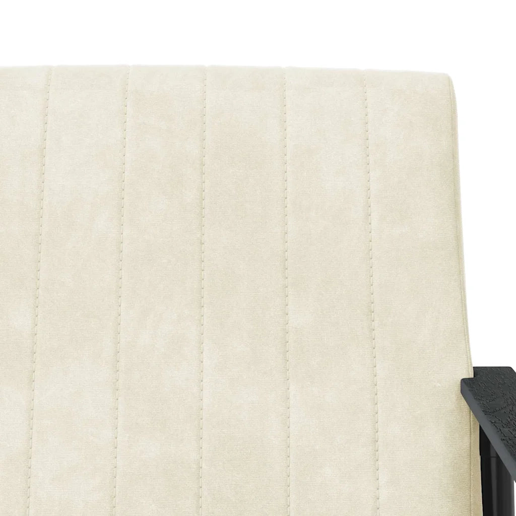 poltrona Crema 59 x 75 x 78 cm Velluto 42017687
