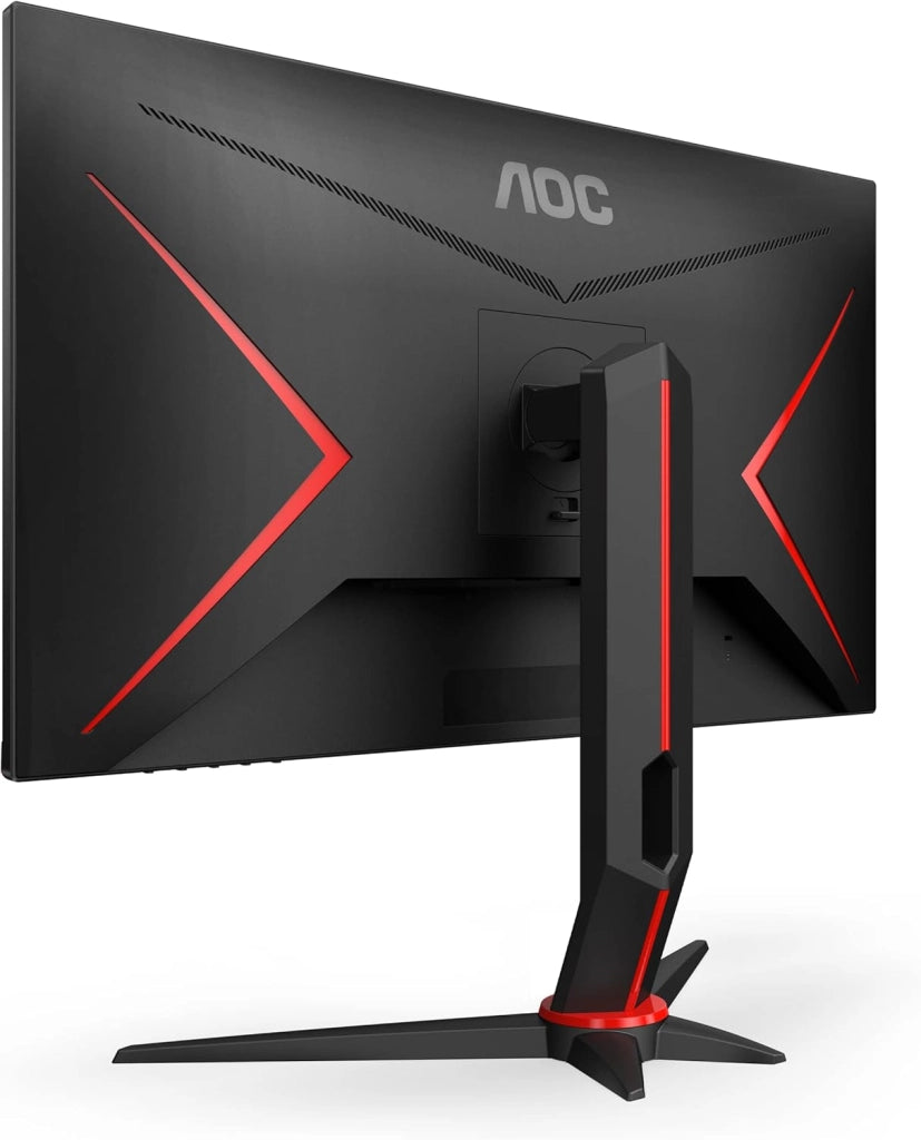 27G2/BK, Display da gioco Full HD da 68.6 cm (27 pollici) (HDMI, DisplayPort, Free-Sync, tempo di reazione 1 ms, 144 Hz, 1920 x 1080), Nero/Rosso