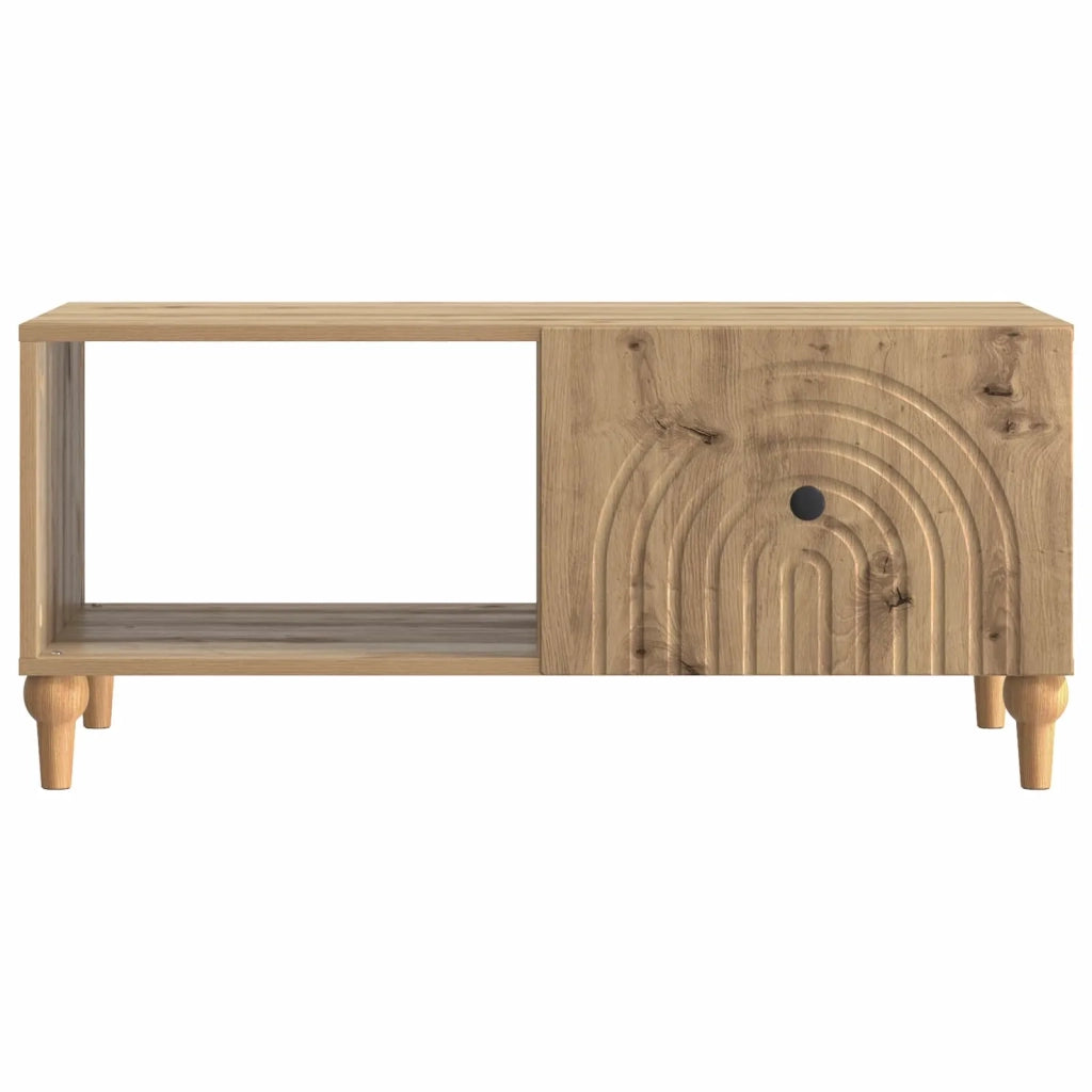 Tavolino da salotto Rovere Artigianale 90 x 50 x 40 cm